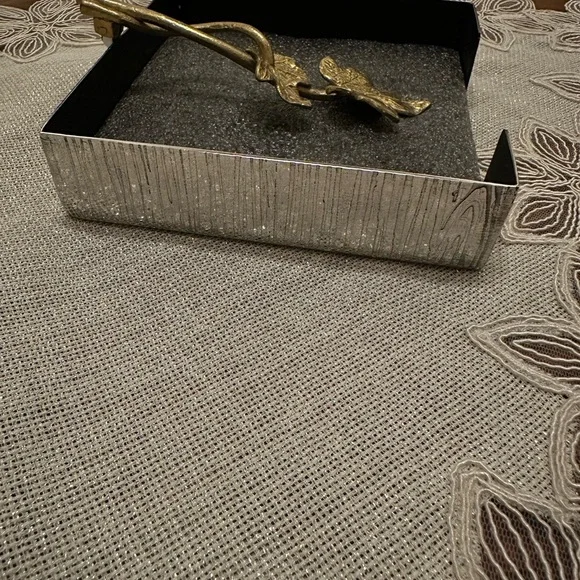 NOT FOR SALE Micheal Aram Gold Leaf Decorative Hook - Picture 3 of 4